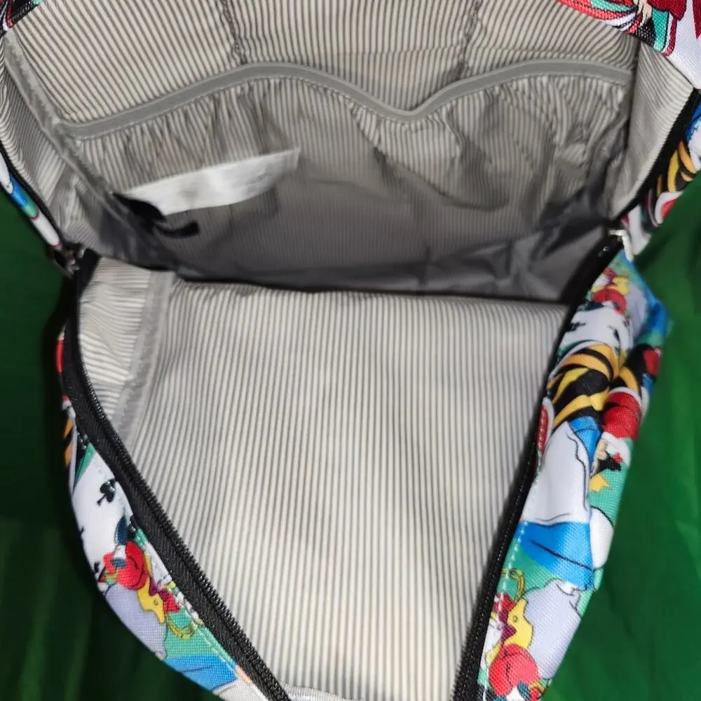 Loungefly Alice in Wonderland AOP Backpack – OG Heart Logo – 2018 – NWT – Rare